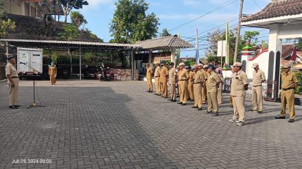 Apel Pagi dan Koordinasi Pemerintah Kalurahan Parangtritis