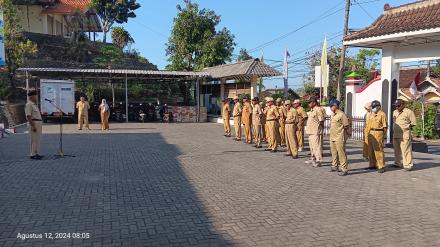 Apel Pagi dan Koordinasi Pemerintah Kalurahan Parangtritis