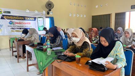 Bimtek SIPEDET CATIK di Kalurahan Parangtritis Hari Ke-2